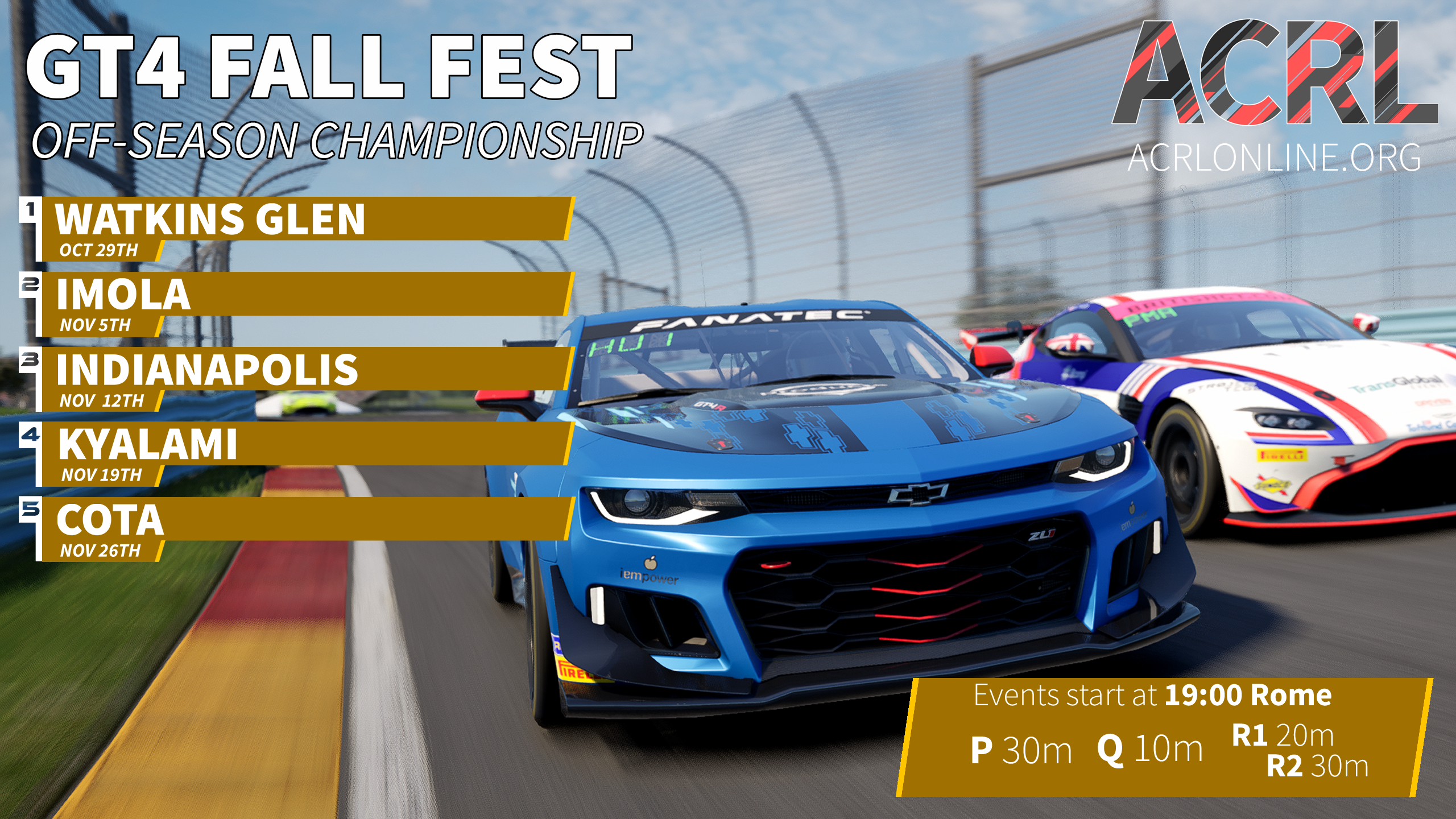 GT4 Fall Fest