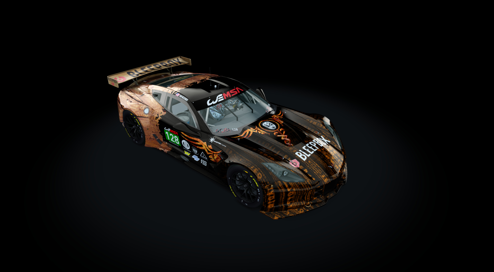 acrl_Chevrolet Corvette C7R, skin ACRL_2020_2_4_HughMessenger
