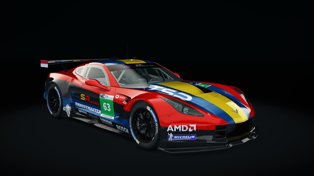 acrl_Chevrolet Corvette C7R, skin ACRL_S18_4_GearyW