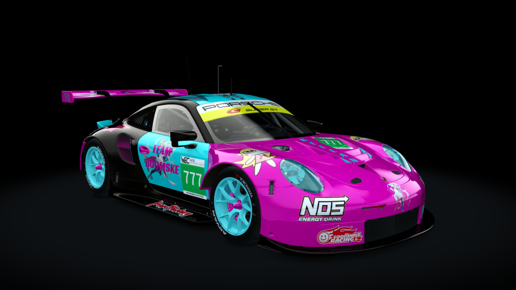 acrl_Porsche 911 RSR 2017, skin ACRL_S18_4_Miata