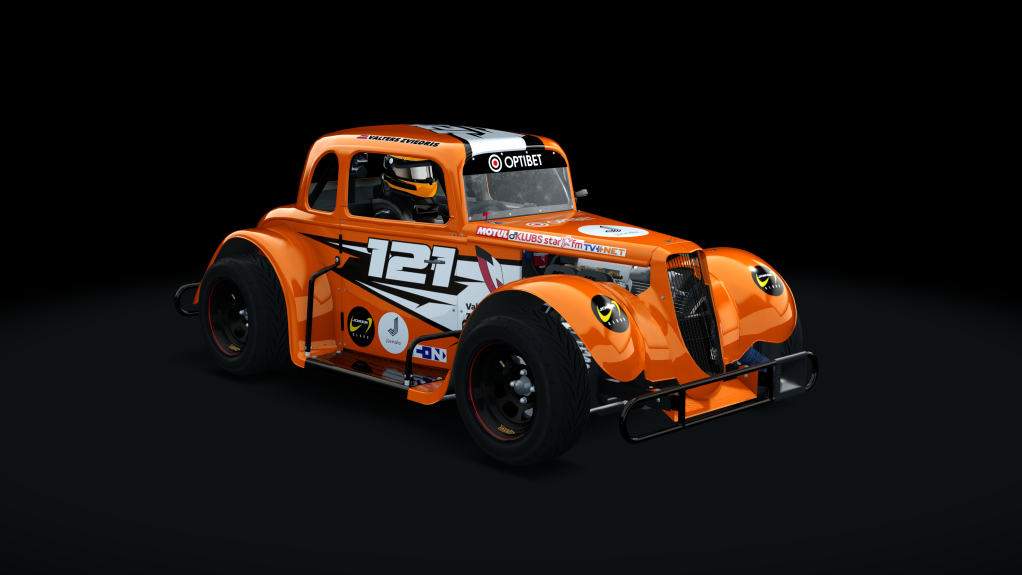 ASRL Legends Car, skin 121_Zviedris