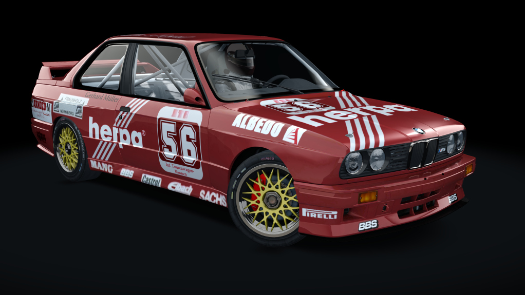 BMW M3 E30 Gr.A 92, skin Herpa-56