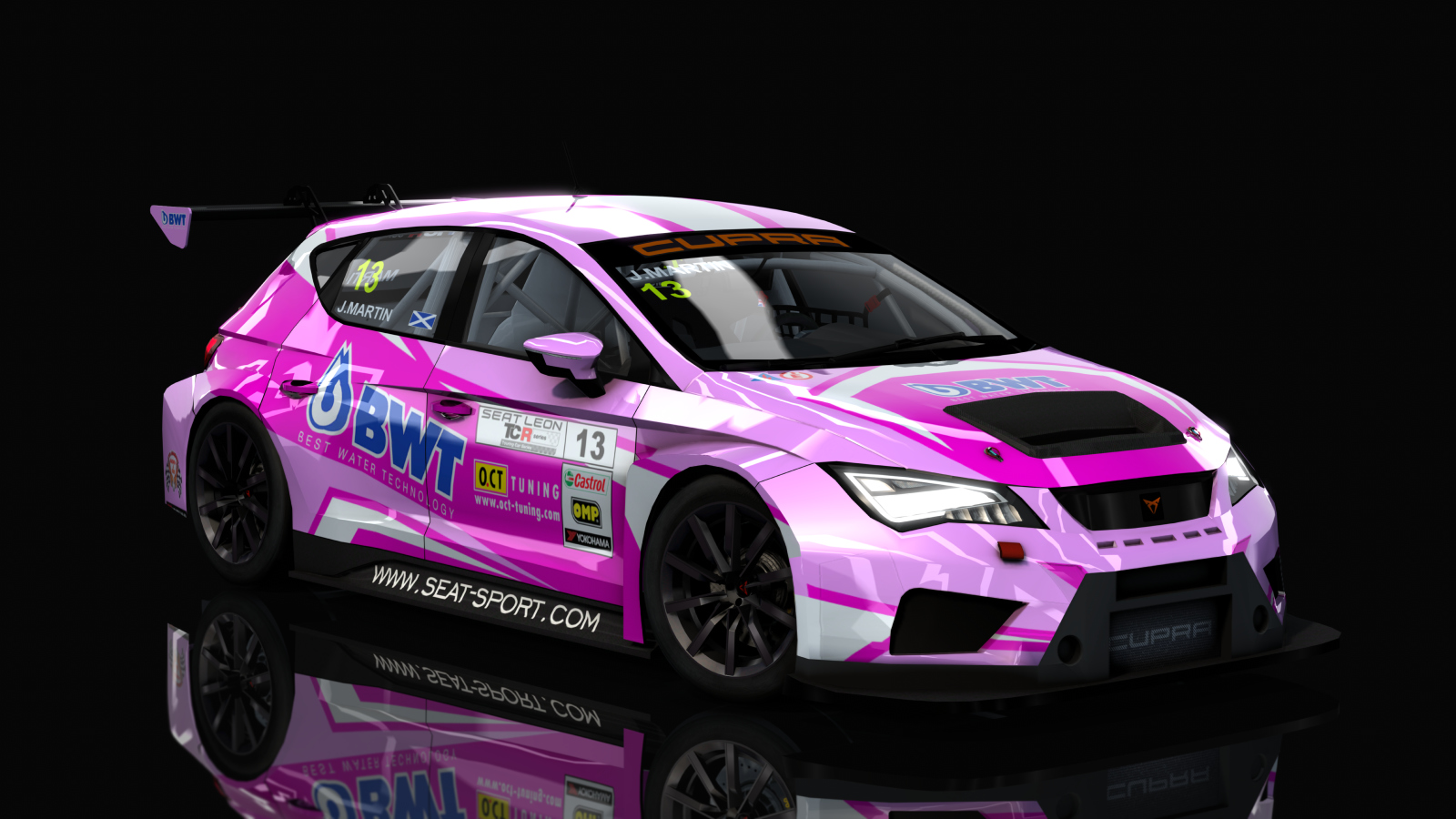 Seat Cupra TCR, skin josh_martin