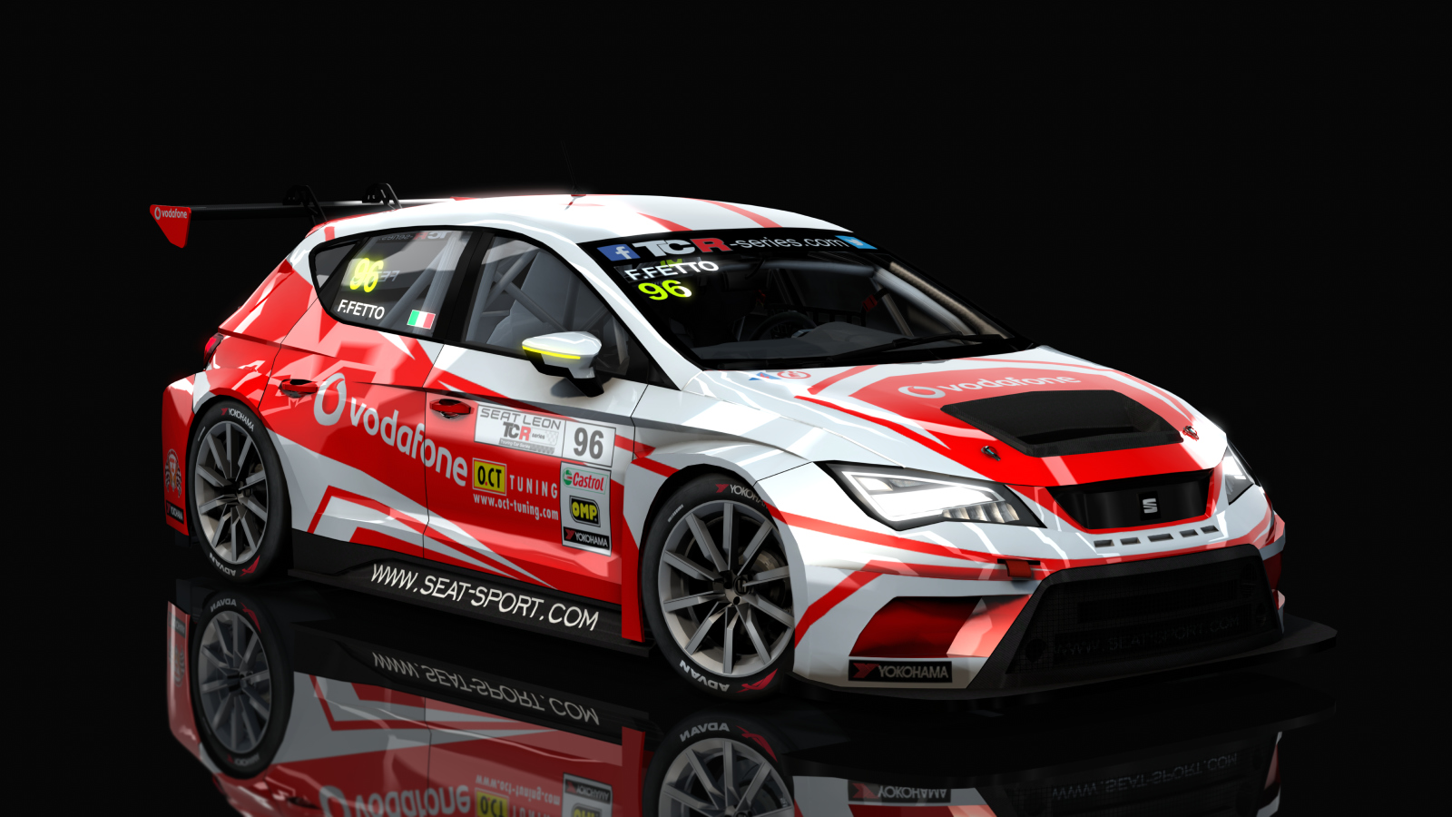Seat Leon TCR DSG, skin federico_fetto
