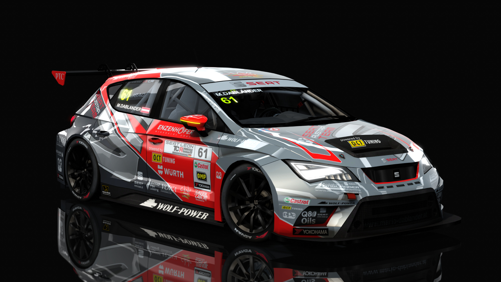 Seat Leon TCR DSG, skin mario_dablander