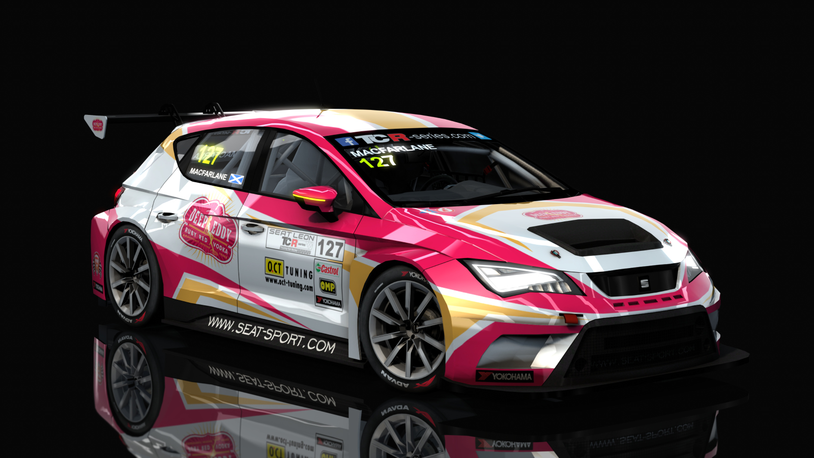 Seat Leon TCR DSG, skin ross_macfarlane